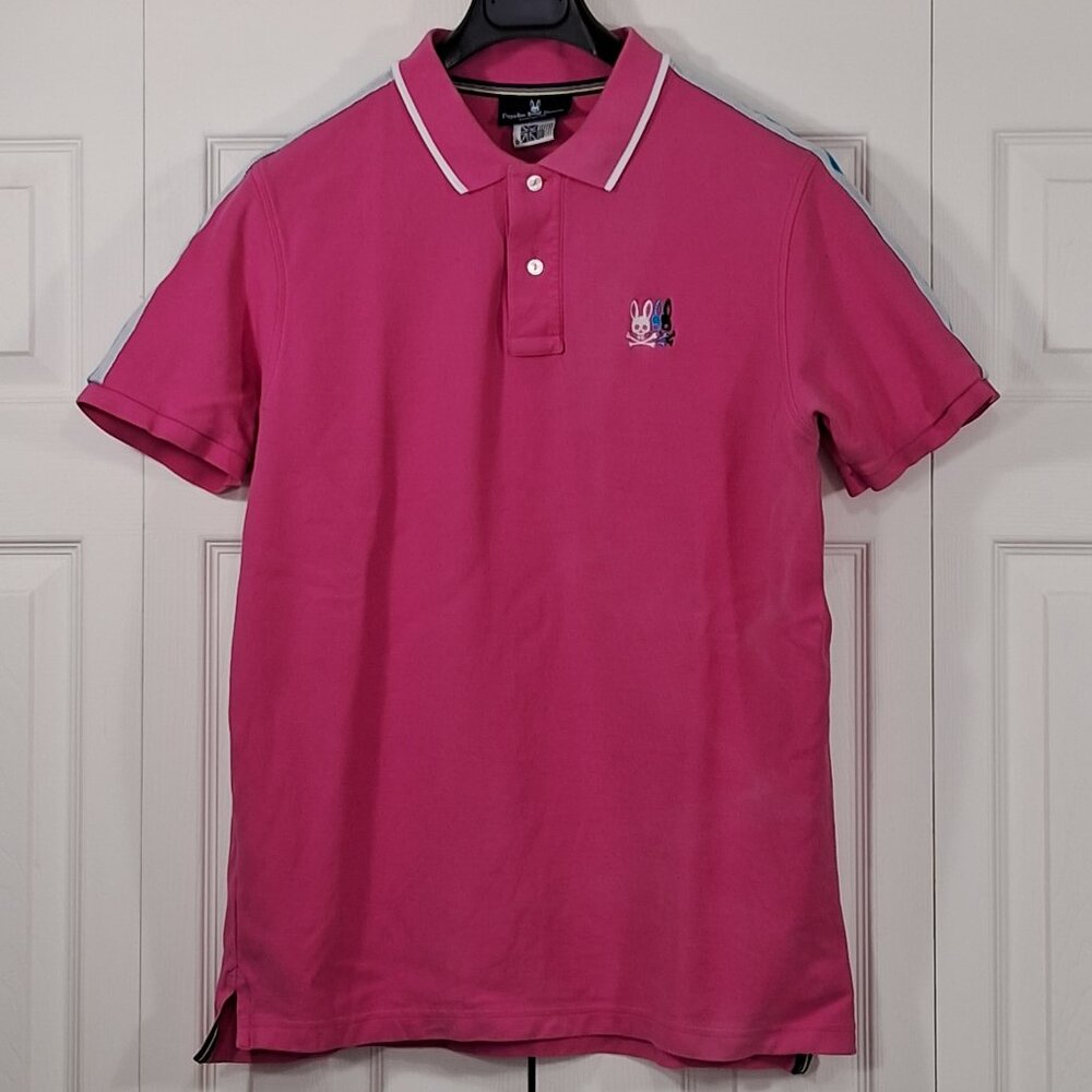 PLAYBOY Pink Short-Sleeve Polo Shirt